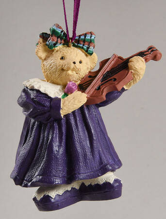 Muffy Vanderbear Collection Ornament Muffy Musical Soiree - Boxed