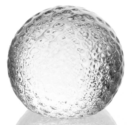 Orrefors Figurines Golf Ball - No Box