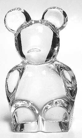 Orrefors Figurines Bear-Teddy Bear - No Box