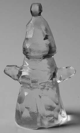 Orrefors Figurines Icy Santa Claus - Boxed