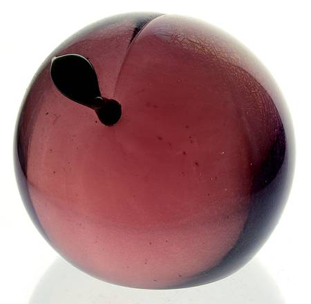 Orient & Flume Paperweight Plum-Iridescent - No Box
