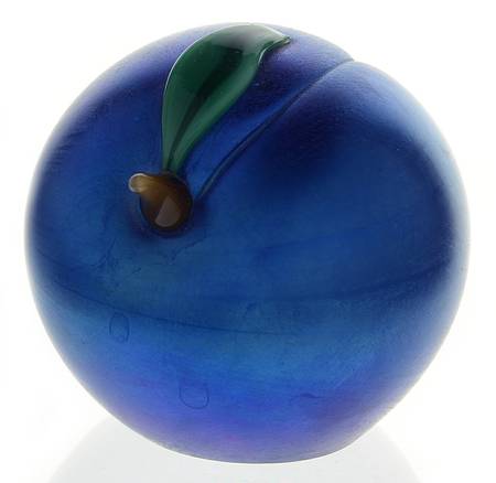 Orient & Flume Paperweight Plum-Blue - No Box