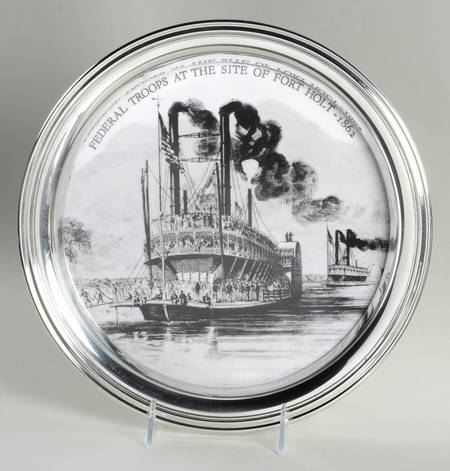 Historical Scenes by Oneida Silver