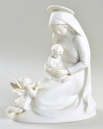 Orilk Figurine Madonna And Child - No Box