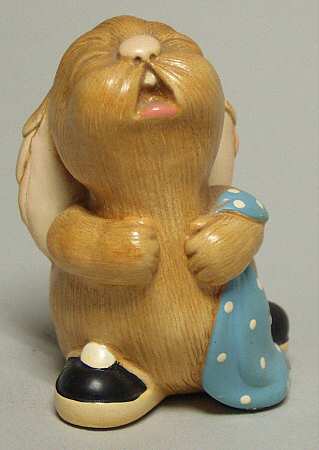 PenDelfin Figurine Barney-Blue Blanket - Boxed