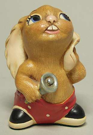PenDelfin Figurine Jingle-Red Pants-White Dots - No Box