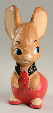 PenDelfin Figurine Father Rabbit  - Red Clothes - Boxed