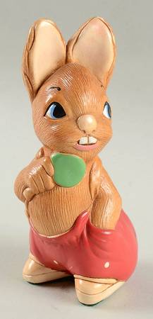 PenDelfin Figurine Robert W/ Lollipop-Red Pants - No Box