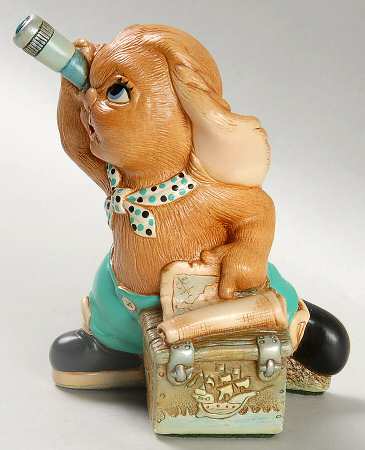 PenDelfin Figurine Jim Lad-Turquoise Pants - Boxed