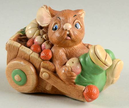 PenDelfin Figurine Barrow Boy-Green Pants - Boxed