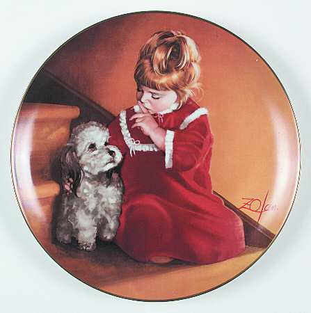 Children At Christmas Christmas Secret - Boxed
