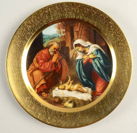 Pickard Christmas Plate The Nativity - No Box