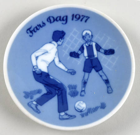 Father's Day Plate Soccer - Boxed