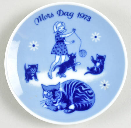 Mothers Day Plate by Porsgrund