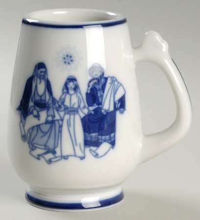 Christmas Mug Jesus Temple - Boxed
