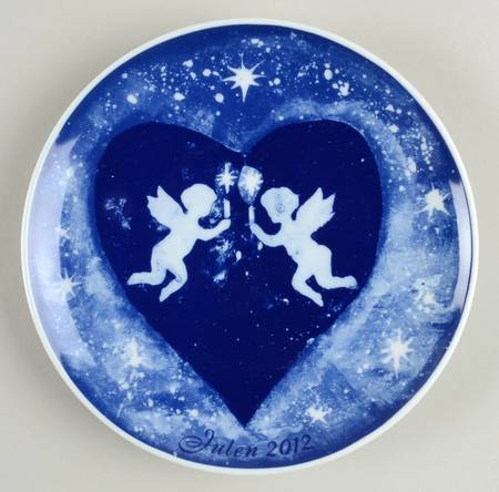 Christmas Plate Angels - Boxed