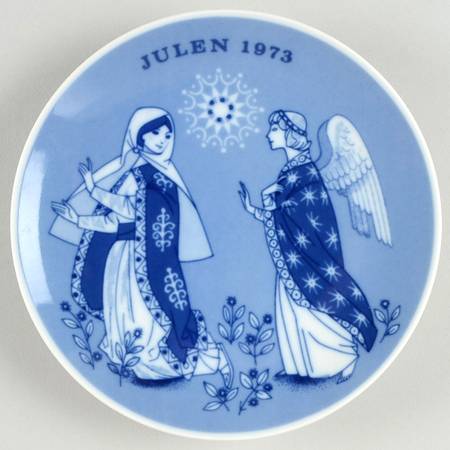 Christmas Plate Promise Of The Savior - No Box