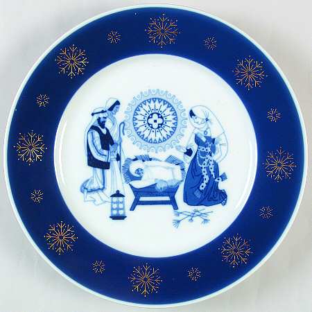 Christmas Deluxe Plate by Porsgrund