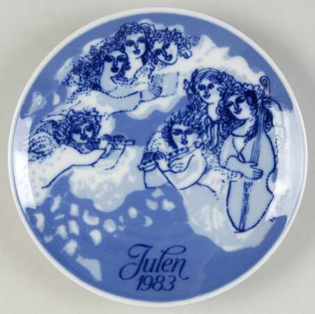 Christmas Plate Christmas Night - No Box