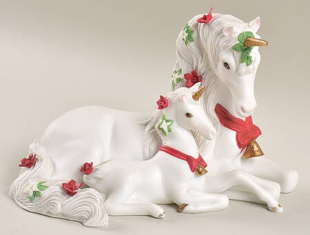 Annual Christmas Unicorns Yuletide Blessing - Boxed