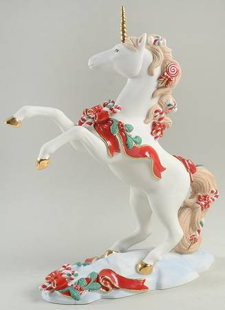 Annual Christmas Unicorns Peppermint Prancer - Boxed