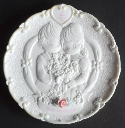 To Have and To Hold Plate - Happy Anniversary - No Box