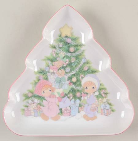 Precious Moments Giftware Candy Dish - Christmas Tree - No Box