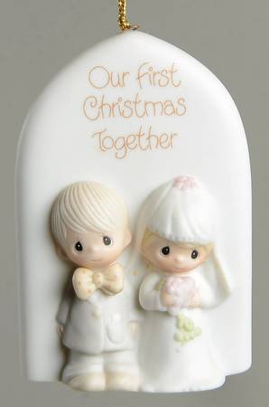 Precious Moments Ornaments Our 1st Christmas Together - No Box
