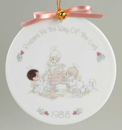 Christmas Medallion Prepare Ye The Way Of The Lord - With Box