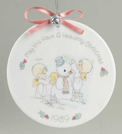 Christmas Medallion by Precious Moments