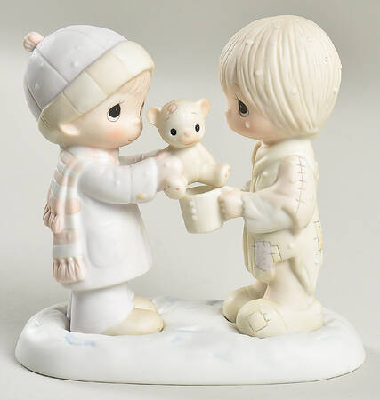 Christmastime Is for Sharing Flame-Christmastime Is For Sharing - Flame Trademark With Box by Precious Moments