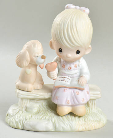 Loving Is Sharing-Girl Flower-Loving Is Sharing - Flower Trademark With Box