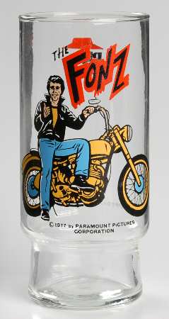 Happy Days The Fonz-On Motorcycle - No Box