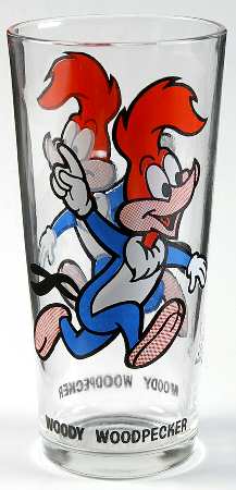 Walter Lantz-Collectors Glass by Pepsi Cola
