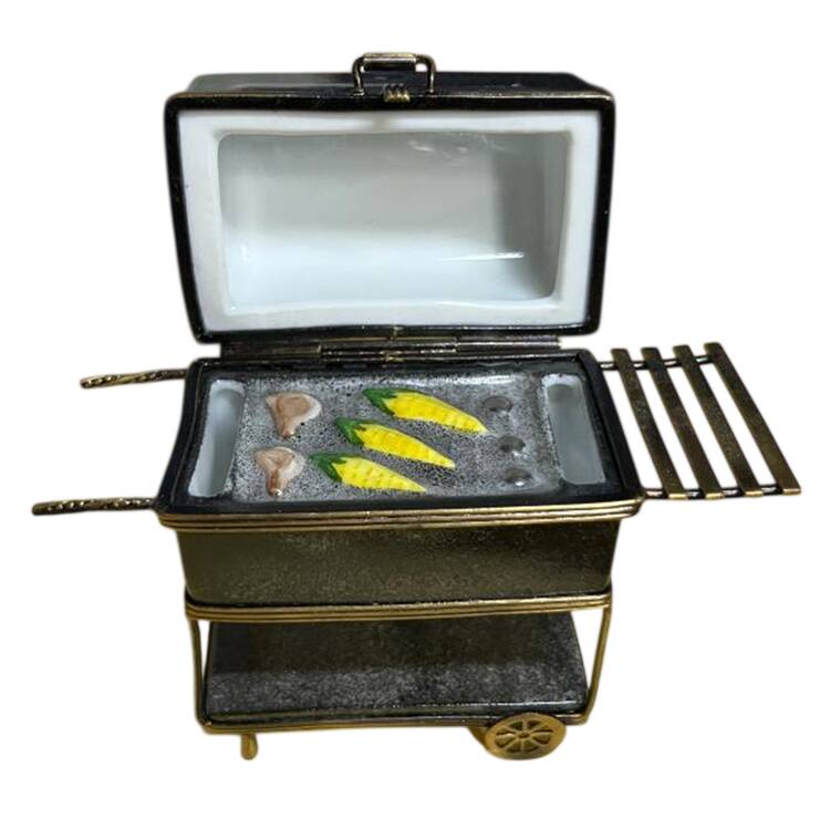 PEINT MAIN LIMOGES BOX Bbq Grill - Nb904, No Box