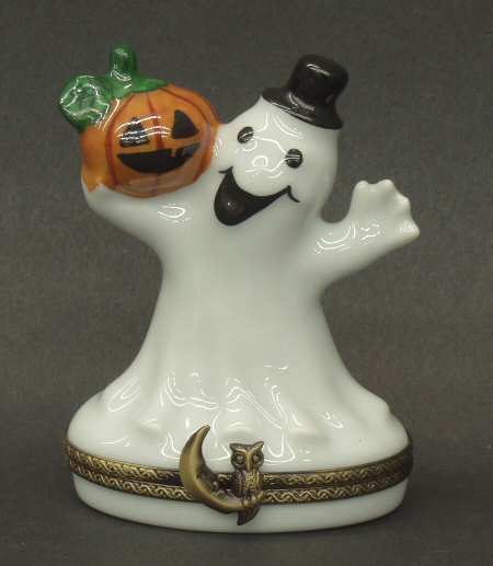 PEINT MAIN LIMOGES BOX Ghost - No Box