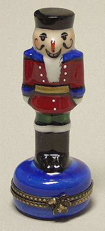PEINT MAIN LIMOGES BOX Nutcracker General - No Box
