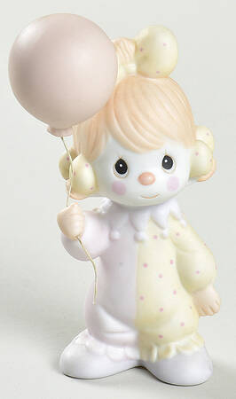 Clown-Girl with Balloon Trumpet-Clown Girl With Balloon - Trumpet Trademark, No Box
