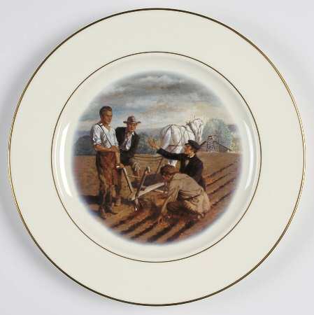 John Deere-Plates by Pfaltzgraff