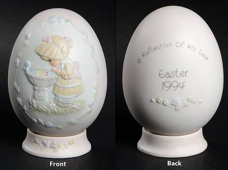 Easter Egg-Porcelain Butterfly-A Reflection Of His Love - Boxed