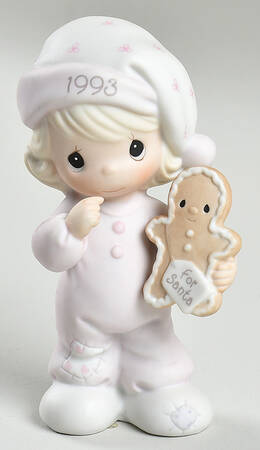 Annual Christmas Figurine Wishing You The Sweetest Christmas - Boxed