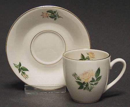 The American Rose Society-Cup & Saucer Party Girl - No Box