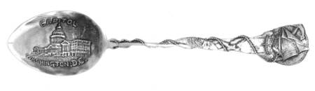 Paye & Baker Souvenir Spoons Washington Dc - No Box