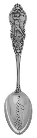Paye & Baker Souvenir Spoons Chicago - No Box