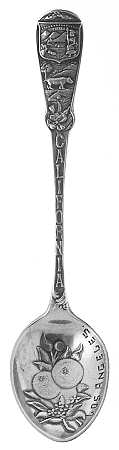 Paye & Baker Souvenir Spoons Los Angeles California - No Box