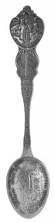 Paye & Baker Souvenir Spoons Mount Pisgah Asheville,Nc - No Box