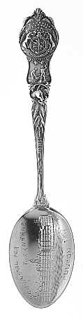 Paye & Baker Souvenir Spoons Fulton, Mo-Hospital For Insane - No Box