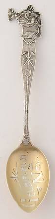 Paye & Baker Souvenir Spoons Goldfield, Nevada - No Box