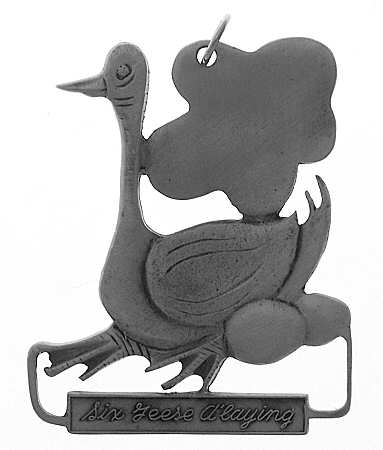 Twelve Days of Christmas Six Geese A Laying - No Box