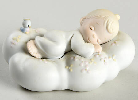 Safe in the Arms of Jesus Ship-Safe In The Arms Of Jesus - Ship Trademark With Box